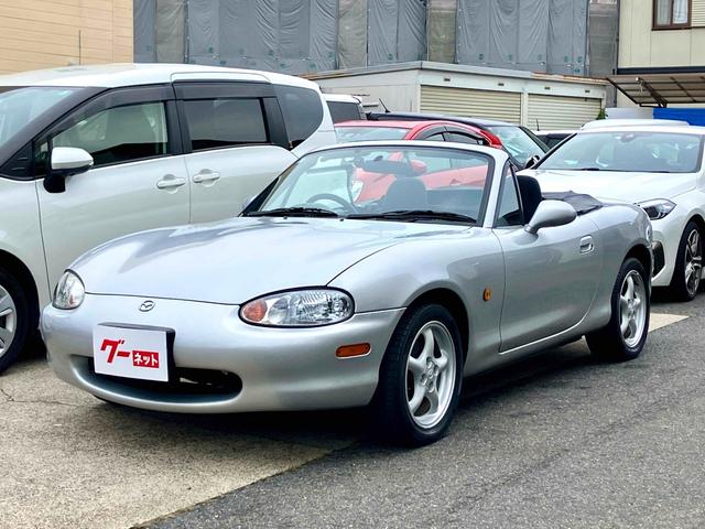 ロードスター スペシャルパッケージ　オープンカー　ドライブレコーダー　ＭＴ　アルミホイール　ＣＤ　カセット　エアコン　パワーステアリング　パワーウィンドウ（12枚目）