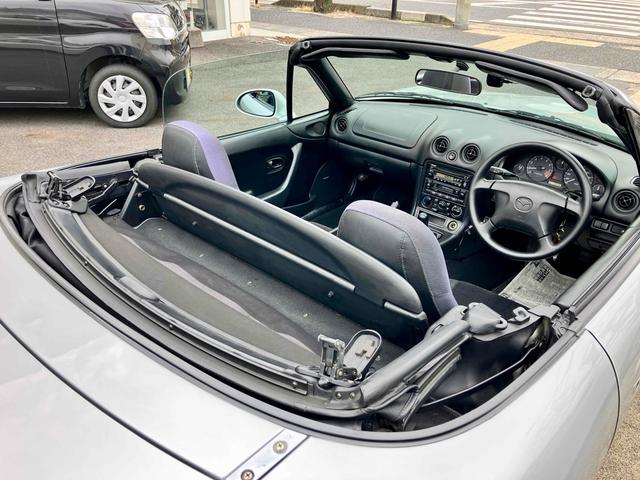 ロードスター スペシャルパッケージ　オープンカー　ドライブレコーダー　ＭＴ　アルミホイール　ＣＤ　カセット　エアコン　パワーステアリング　パワーウィンドウ（57枚目）