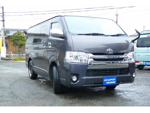 ハイエースバン ロングスーパーＧＬ　９インチナビＴＶ　Ｂモニター　ドラレコ　フリップダウン（4枚目）