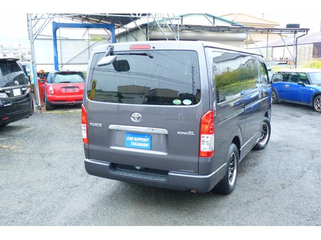 ハイエースバン ロングスーパーＧＬ　９インチナビＴＶ　Ｂモニター　ドラレコ　フリップダウン（7枚目）