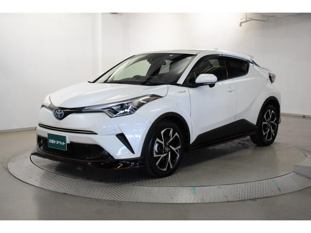 Ｃ－ＨＲ Ｇ　革シート　フルセグ　メモリーナビ　ＤＶＤ再生　ミュージックプレイヤー接続可　バックカメラ　衝突被害軽減システム　ＥＴＣ　ＬＥＤヘッドランプ　フルエアロ　記録簿（10枚目）