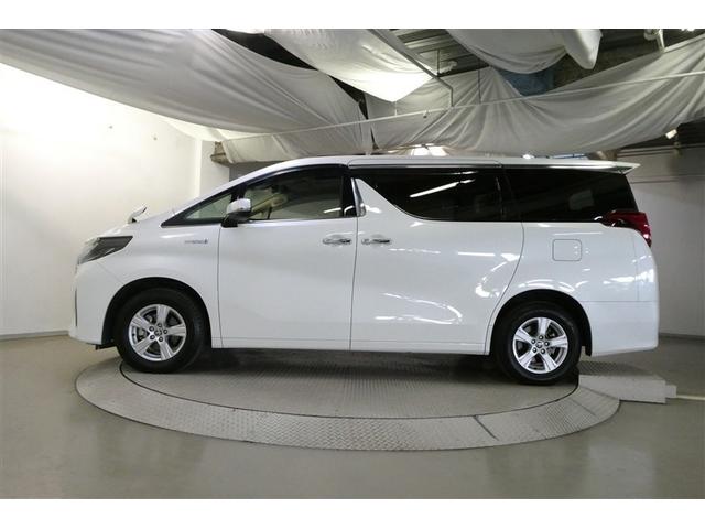 アルファードハイブリッド Ｘ　両電動ドア　ＬＥＤヘッドライト　横滑り防止　ＥＴＣ車載器　クルコン　リアオートエアコン　メモリーナビ　キーレス　ナビ＆ＴＶ　４ＷＤ　ＤＶＤ再生　３列シート　サンルーフ　スマートキー　盗難防止装置　ＰＳ（4枚目）