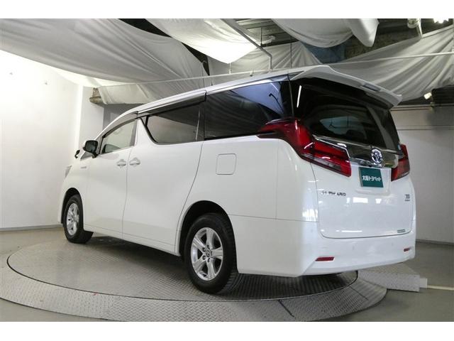 アルファードハイブリッド Ｘ　両電動ドア　ＬＥＤヘッドライト　横滑り防止　ＥＴＣ車載器　クルコン　リアオートエアコン　メモリーナビ　キーレス　ナビ＆ＴＶ　４ＷＤ　ＤＶＤ再生　３列シート　サンルーフ　スマートキー　盗難防止装置　ＰＳ（6枚目）