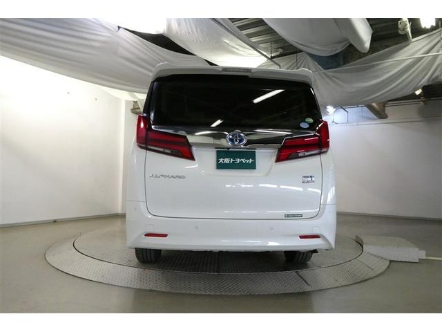 アルファードハイブリッド Ｘ　両電動ドア　ＬＥＤヘッドライト　横滑り防止　ＥＴＣ車載器　クルコン　リアオートエアコン　メモリーナビ　キーレス　ナビ＆ＴＶ　４ＷＤ　ＤＶＤ再生　３列シート　サンルーフ　スマートキー　盗難防止装置　ＰＳ（7枚目）