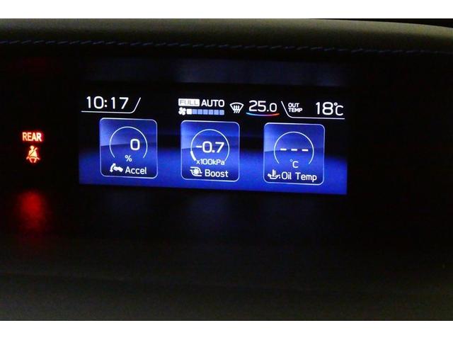 レヴォーグ １．６ＧＴ－Ｓアイサイト　後カメラ　ＥＴＣ装備　Ｐシート　横滑防止装置　軽減ブレーキ　ＤＶＤ視聴　地デジＴＶ　ミュージックプレイヤー接続可　フルオートエアコン　ナビＴＶ　イモビライザー　パワーウィンドウ　アルミ　４ＷＤ　ＡＢＳ（19枚目）