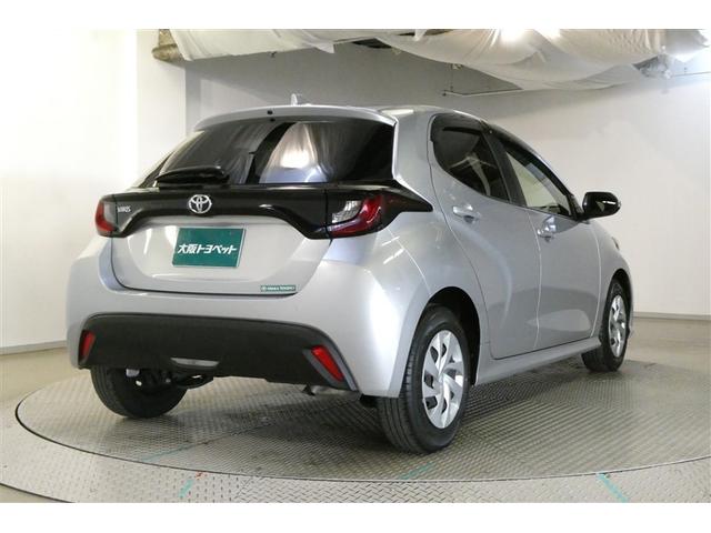 ヤリス X PCS 横滑り防止装置付き ワイヤレスキー 盗難防止 サイドエアバック エアコン Wエアバッグ パワーウインドウ ETC付き パワステ 運転席エアバッグ ナビ メディアプレイヤー接続 ABS(8枚目)