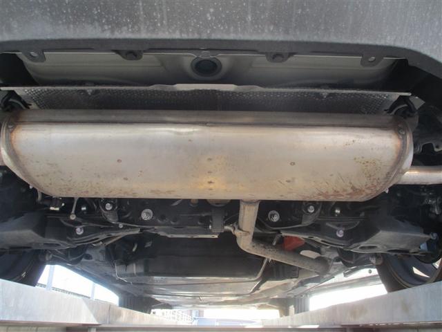 錆や腐食がなくきれいな状態です。まだまだ安心してお乗りいただけます。