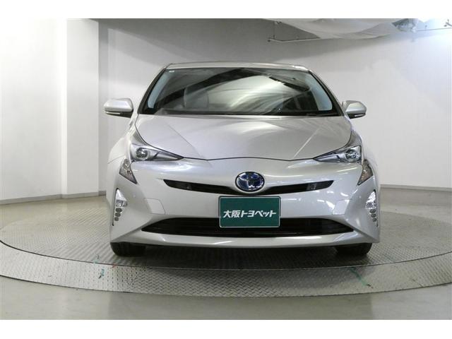 プリウス A 衝突軽減ブレーキシステム Bモニタ LEDヘッド クルーズコントロール セキュリティー スマートキー パワーステアリング ETC アルミホイル オートエアコン SRS ABS パワーウィンドウ VSC(2枚目)