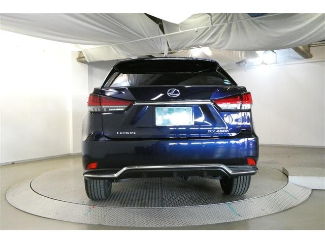 RX RX450h バージョンL プリクラッシュセーフティー リアカメラ ナビTV 地デジ 本革 メモリナビ 横滑り防止装置 盗難防止装置 エアバッグ DVD再生機能 100V 大型サンルーフ ABS LEDライト アルミホイール(7枚目)