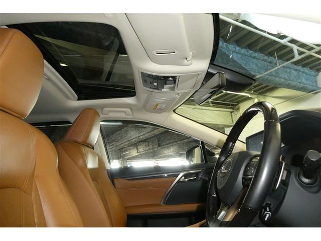 RX RX450h バージョンL プリクラッシュセーフティー リアカメラ ナビTV 地デジ 本革 メモリナビ 横滑り防止装置 盗難防止装置 エアバッグ DVD再生機能 100V 大型サンルーフ ABS LEDライト アルミホイール(11枚目)