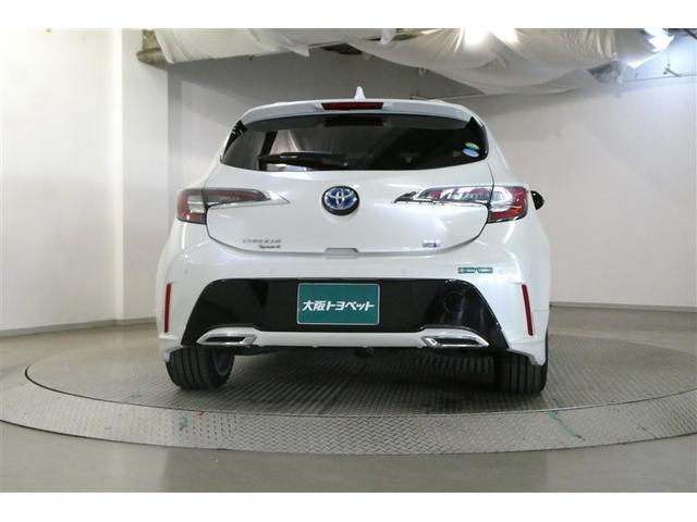 カローラスポーツ ハイブリッドＧ　Ｚ　サイドエアバック　前後誤発進抑制　盗難防止　スマートキーシステム　Ｂモニ　オートクルーズ　ＬＥＤライト　エアバック　オートエアコン　地デジ　エアロ付　ナビＴＶ　ＡＷ　デュアルエアバッグ　整備記録簿（7枚目）