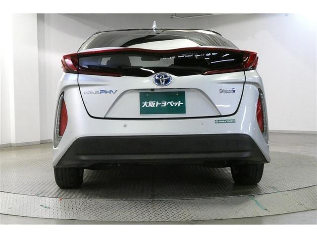 プリウスPHV Sセーフティプラス 横滑り防止装置 クルーズコントロール ナビTV 地デジTV キーフリー スマートキー DVD LEDライト ETC車載器 アルミホイール イモビ AAC ABS メモリーナビ エアバッグ サポカー(7枚目)