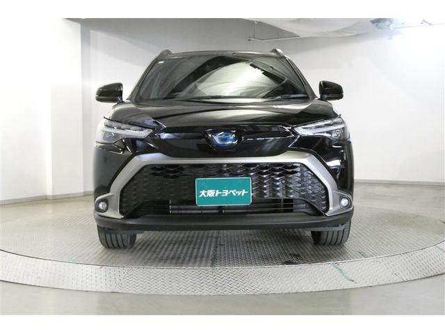 カローラクロス ハイブリッド　Ｚ　衝突軽減Ｂ　フルセグテレビ　スマキ－　半レザー　Ｂモニター　アクティブクルーズコントロール　メモリナビ　イモビ　ＬＥＤ　ＡＣ　運転席Ｐシート　メディアプレイヤー接続　キーレス　パワステ　アルミ　ＡＢＳ（2枚目）