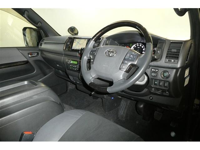 ハイエースバン スーパーＧＬ　ダークプライムＩＩ　衝突回避システム　運転席助手席エアバック　ＥＳＣ　スマートエントリー　ＬＥＤライト　地デジ　エアコン　パワーウィンドウ　エアバック　キーレスエントリー　イモビライザー　ＥＴＣ付き　パワーステアリング（10枚目）