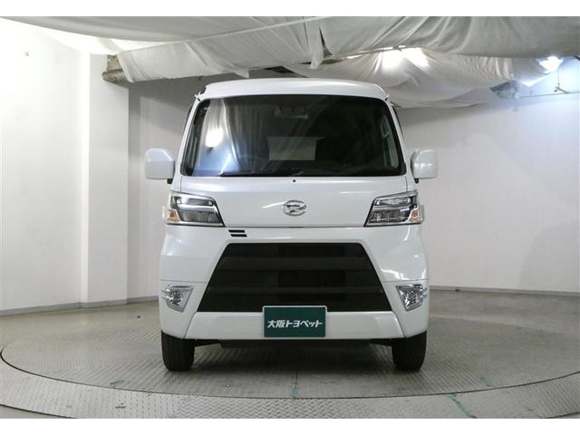 ハイゼットカーゴ クルーズＳＡＩＩＩ　ＶＳＡ　全席パワーウインドウ　ナビＴＶ　フルセグ　ＬＥＤヘッドライト　キーレスキー　パワーステアリング　ＥＴＣ　ＡＢＳ　エアコン　メモリーナビ　アイストップ　助手席エアバック　衝突回避支援ブレーキ（2枚目）