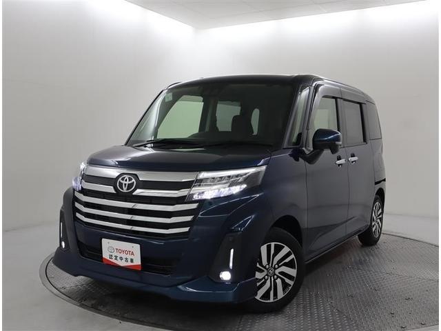 ルーミー カスタムG フルセグ メモリーナビ DVD再生 ミュージックプレイヤー接続可 衝突被害軽減システム ETC 両側電動スライド LEDヘッドランプ ワンオーナー 記録簿 アイドリングストップ(2枚目)