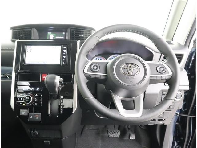 ルーミー カスタムG フルセグ メモリーナビ DVD再生 ミュージックプレイヤー接続可 衝突被害軽減システム ETC 両側電動スライド LEDヘッドランプ ワンオーナー 記録簿 アイドリングストップ(7枚目)