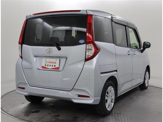 ルーミー Ｇ　トヨタ認定中古車　当社下取り車　ミュージックプレイヤー接続可　衝突被害軽減システム　ＥＴＣ　ドラレコ　両側電動スライド　ＬＥＤヘッドランプ　ワンオーナー　アイドリングストップ（4枚目）