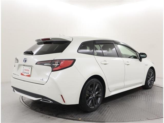 カローラツーリング ハイブリッド ダブルバイビー フルセグ ミュージックプレイヤー接続可 バックカメラ 衝突被害軽減システム ETC ドラレコ LEDヘッドランプ 記録簿(4枚目)