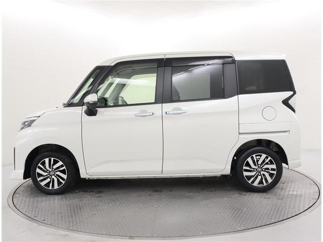 ルーミー カスタムG TOYOTA認定中古車 当社下取り車フルセグ メモリーナビ DVD再生 ミュージックプレイヤー接続可 バックカメラ 衝突被害軽減システム ETC ドラレコ 両側電動スライド LEDヘッドランプ(3枚目)