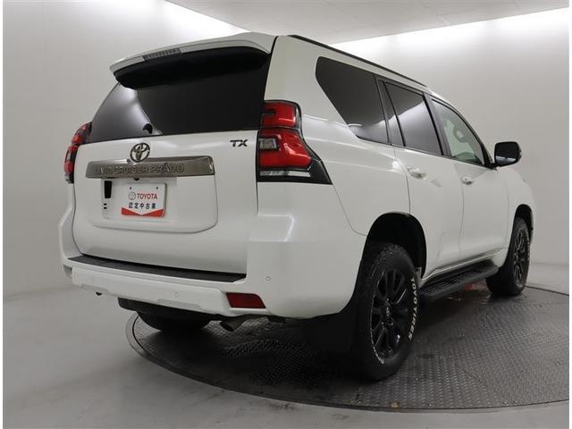 ランドクルーザープラド ＴＸ　Ｌパッケージ・ブラックエディション　ＴＯＹＯＴＡ認定中古車　当社下取りワンオーナー　サンルーフ　４ＷＤ　フルセグ　メモリーナビ　衝突被害軽減システム　ＥＴＣ　ドラレコ　ＬＥＤヘッドランプ　乗車定員７人　３列シート　　記録簿（5枚目）