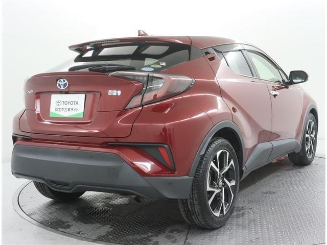 C-HR G LEDエディション トヨタ認定中古車ライト 当社下取車 フルセグ メモリーナビ DVD再生 ミュージックプレイヤー接続可 バックカメラ 衝突被害軽減システム ETC ドラレコ LEDヘッドランプ 記録簿(4枚目)