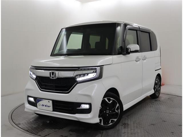 Ｎ－ＢＯＸカスタム Ｇ・Ｌターボホンダセンシング　フルセグ　メモリーナビ　ＤＶＤ再生　ミュージックプレイヤー接続可　バックカメラ　衝突被害軽減システム　ＥＴＣ　ドラレコ　両側電動スライド　ＬＥＤヘッドランプ　ワンオーナー　フルエアロ　記録簿（3枚目）