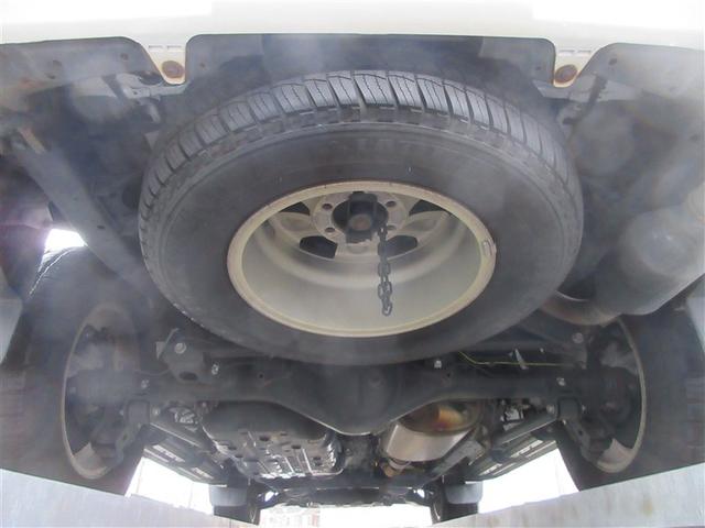 スペアタイヤで安心