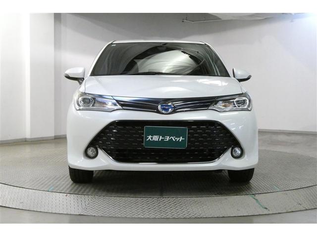 カローラフィールダー ハイブリッドＧ　ダブルバイビー　ＰＣＳ　インテリキー　横滑防止　フルセグＴＶ　ＬＥＤヘッドライト　オートエアコン　ＥＴＣ　ＤＶＤ再生　アルミホイール　キーフリーシステム　サイドエアバッグ　ナビＴＶ　パワーウィンドウ　ＡＢＳ　盗難防止（2枚目）