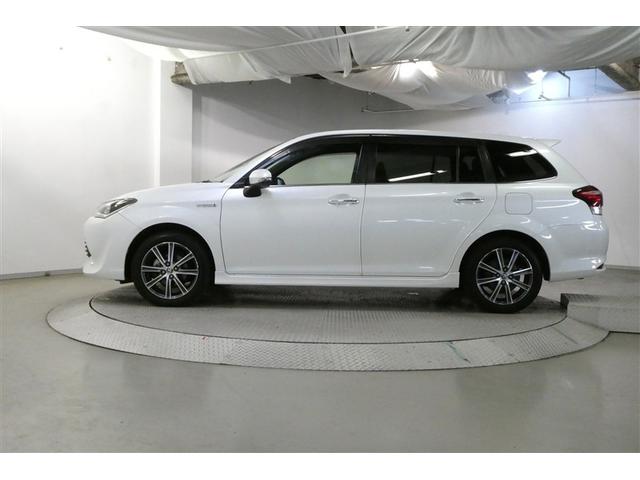 カローラフィールダー ハイブリッドＧ　ダブルバイビー　ＰＣＳ　インテリキー　横滑防止　フルセグＴＶ　ＬＥＤヘッドライト　オートエアコン　ＥＴＣ　ＤＶＤ再生　アルミホイール　キーフリーシステム　サイドエアバッグ　ナビＴＶ　パワーウィンドウ　ＡＢＳ　盗難防止（4枚目）