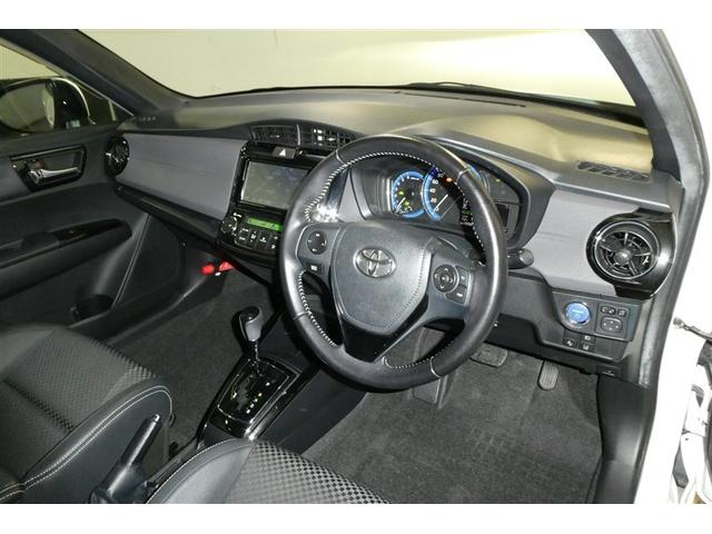 カローラフィールダー ハイブリッドＧ　ダブルバイビー　ＰＣＳ　インテリキー　横滑防止　フルセグＴＶ　ＬＥＤヘッドライト　オートエアコン　ＥＴＣ　ＤＶＤ再生　アルミホイール　キーフリーシステム　サイドエアバッグ　ナビＴＶ　パワーウィンドウ　ＡＢＳ　盗難防止（10枚目）