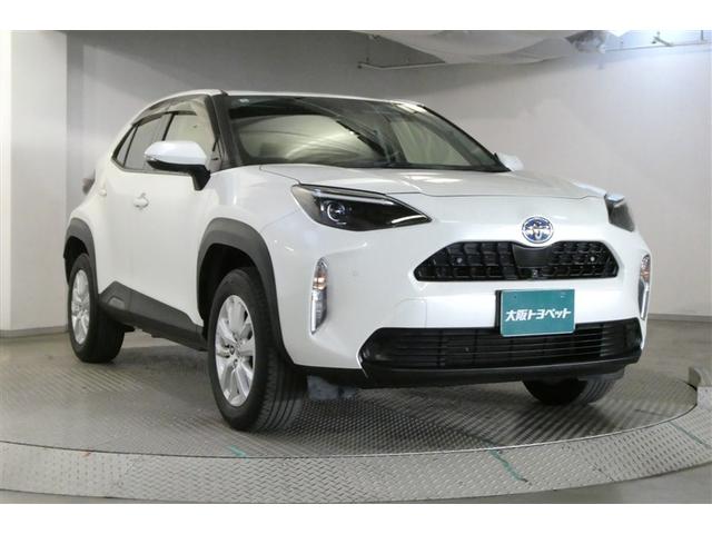 ヤリスクロス ハイブリッドＧ　ＴＳＳ　イモビライザー　バックモニタ－　エアコン　ナビ　インテリキー　パワーウィンド　Ｗエアバック　オートクルーズ　メディアプレイヤー接続　キーフリー　横滑防止装置　サイドエアバッグ　エアバッグ（3枚目）