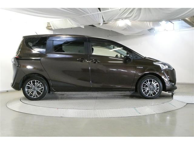 シエンタ ハイブリッドＧ　ブレーキサポート　ＬＥＤライト　Ｂカメラ　キーフリー　スマキー　横滑り防止システム　メモリナビ　ナビＴＶ　ウォークスルー　イモビライザー　運転席エアバック　メディアプレイヤー接続　アルミホイール　ＰＷ（6枚目）