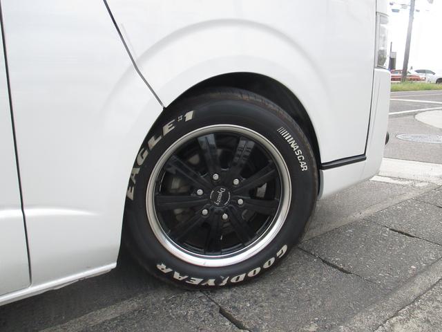 ハイエースバン スーパーGL ダークプライムII Dターボ アルパイン11インチナビフルセグ Bカメラ 両側パワースライドドア 社外17アルミナスカータイヤ シートカバー 純正LEDへッドライト プリクラシュセーフティ(6枚目)