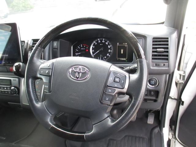 ハイエースバン スーパーGL ダークプライムII Dターボ アルパイン11インチナビフルセグ Bカメラ 両側パワースライドドア 社外17アルミナスカータイヤ シートカバー 純正LEDへッドライト プリクラシュセーフティ(13枚目)