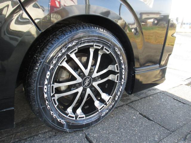 ハイエースバン ロングスーパーGL Dターボ エアロFSR 社外17アルミ アルパインナビフルセグ アルパインFDモニター 社外マフラー シートカバー新品 Bカメラ ローダウン(7枚目)