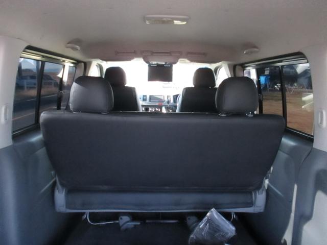 ハイエースバン ロングスーパーGL Dターボ エアロFSR 社外17アルミ アルパインナビフルセグ アルパインFDモニター 社外マフラー シートカバー新品 Bカメラ ローダウン(17枚目)