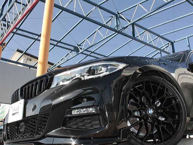 3シリーズ 320i Mスポーツ ハイラインパッケージ 禁煙 コンフォートパッケージ 新品20アルミ 新品フルエアロ ローダウン コニャックレザーシート シートヒーター ウッドパネル(7枚目)