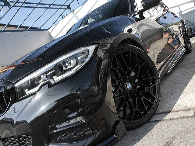 3シリーズ 320i Mスポーツ ハイラインパッケージ 禁煙 コンフォートパッケージ 新品20アルミ 新品フルエアロ ローダウン コニャックレザーシート シートヒーター ウッドパネル(11枚目)