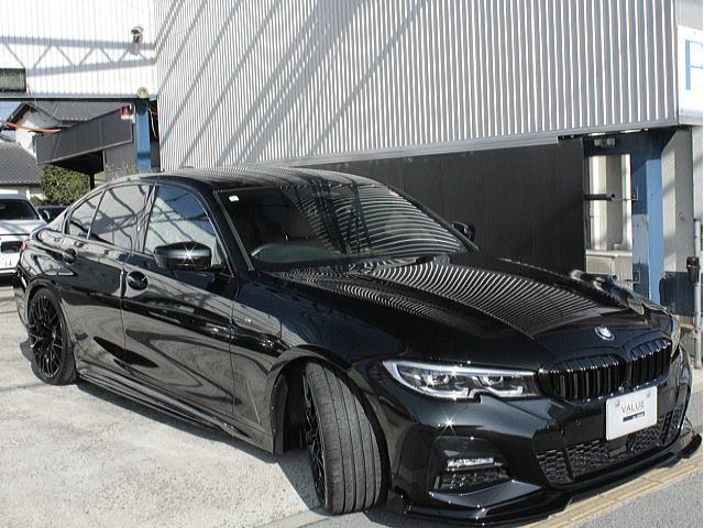 3シリーズ 320i Mスポーツ ハイラインパッケージ 禁煙 コンフォートパッケージ 新品20アルミ 新品フルエアロ ローダウン コニャックレザーシート シートヒーター ウッドパネル(12枚目)