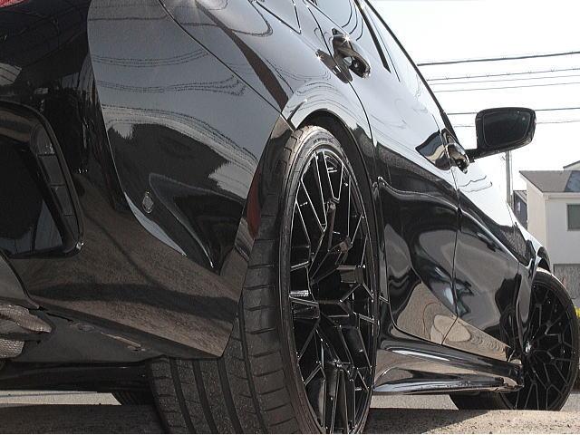 3シリーズ 320i Mスポーツ ハイラインパッケージ 禁煙 コンフォートパッケージ 新品20アルミ 新品フルエアロ ローダウン コニャックレザーシート シートヒーター ウッドパネル(25枚目)