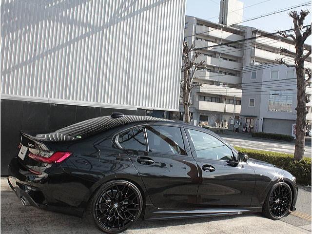 3シリーズ 320i Mスポーツ ハイラインパッケージ 禁煙 コンフォートパッケージ 新品20アルミ 新品フルエアロ ローダウン コニャックレザーシート シートヒーター ウッドパネル(28枚目)