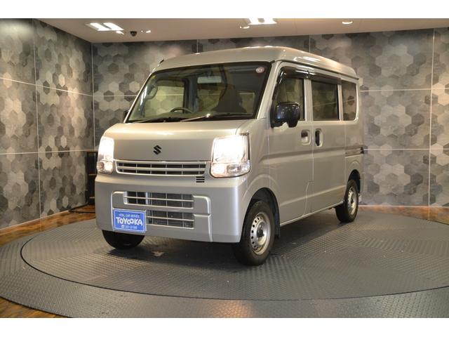 エブリイ ＰＣ　４ＷＤＡＴ・スピーカー一体ＡＭ／ＦＭラジオ・エアコンパワステパワウインドー・キーレスエントリー（3枚目）