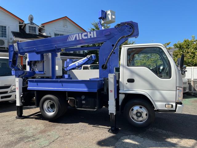 エルフトラック 　高所作業車　アイチ　ＳＢ１２Ａ　１２ｍ　６ＭＴ　ＦＲＰバケット　電動格納ミラー　ＥＴＣ　自動格納（19枚目）