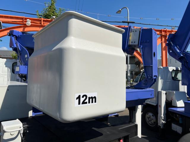 エルフトラック 　高所作業車　アイチ　ＳＢ１２Ａ　１２ｍ　６ＭＴ　ＦＲＰバケット　電動格納ミラー　ＥＴＣ　自動格納（32枚目）