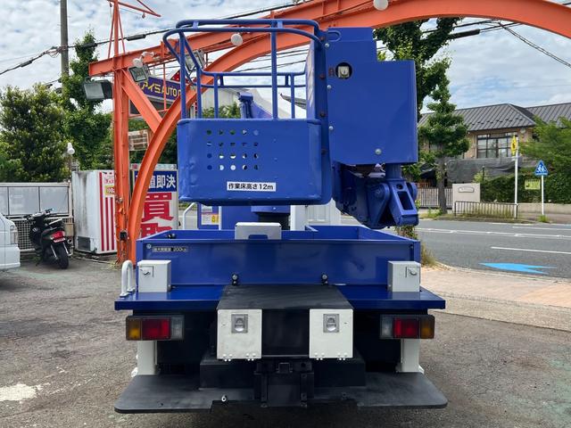 エルフトラック 　高所作業車　タダノ　ＡＴ１２１　１２ｍ　６ＭＴ　自動格納　パワーウインド　電動格納ミラー（9枚目）