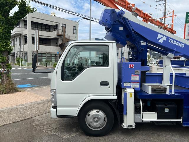 エルフトラック 　高所作業車　タダノ　ＡＴ１２１　１２ｍ　６ＭＴ　自動格納　パワーウインド　電動格納ミラー（12枚目）