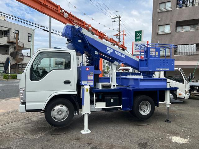 エルフトラック 　高所作業車　タダノ　ＡＴ１２１　１２ｍ　６ＭＴ　自動格納　パワーウインド　電動格納ミラー（17枚目）