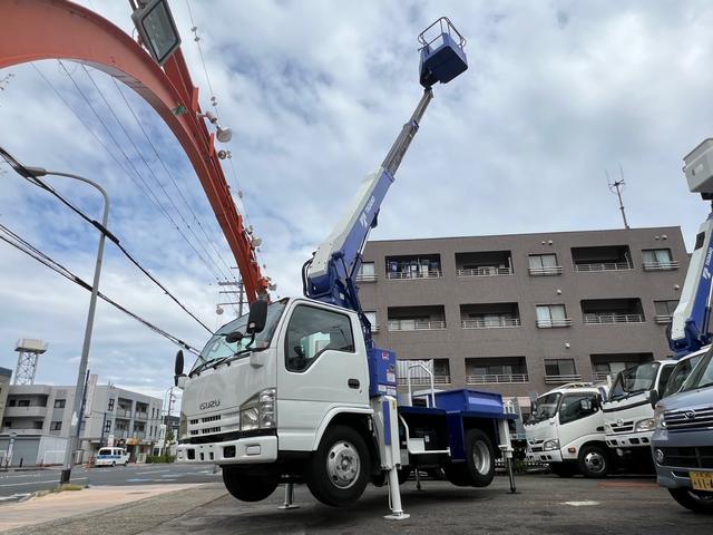 エルフトラック 　高所作業車　タダノ　ＡＴ１２１　１２ｍ　６ＭＴ　自動格納　パワーウインド　電動格納ミラー（18枚目）
