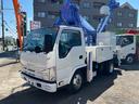 　高所作業車　アイチ　ＳＢ１２Ａ　１２ｍ　６ＭＴ　ＦＲＰバケット　電動格納ミラー　ＥＴＣ　自動格納（13枚目）